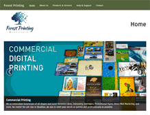 Tablet Screenshot of forest-printing.com